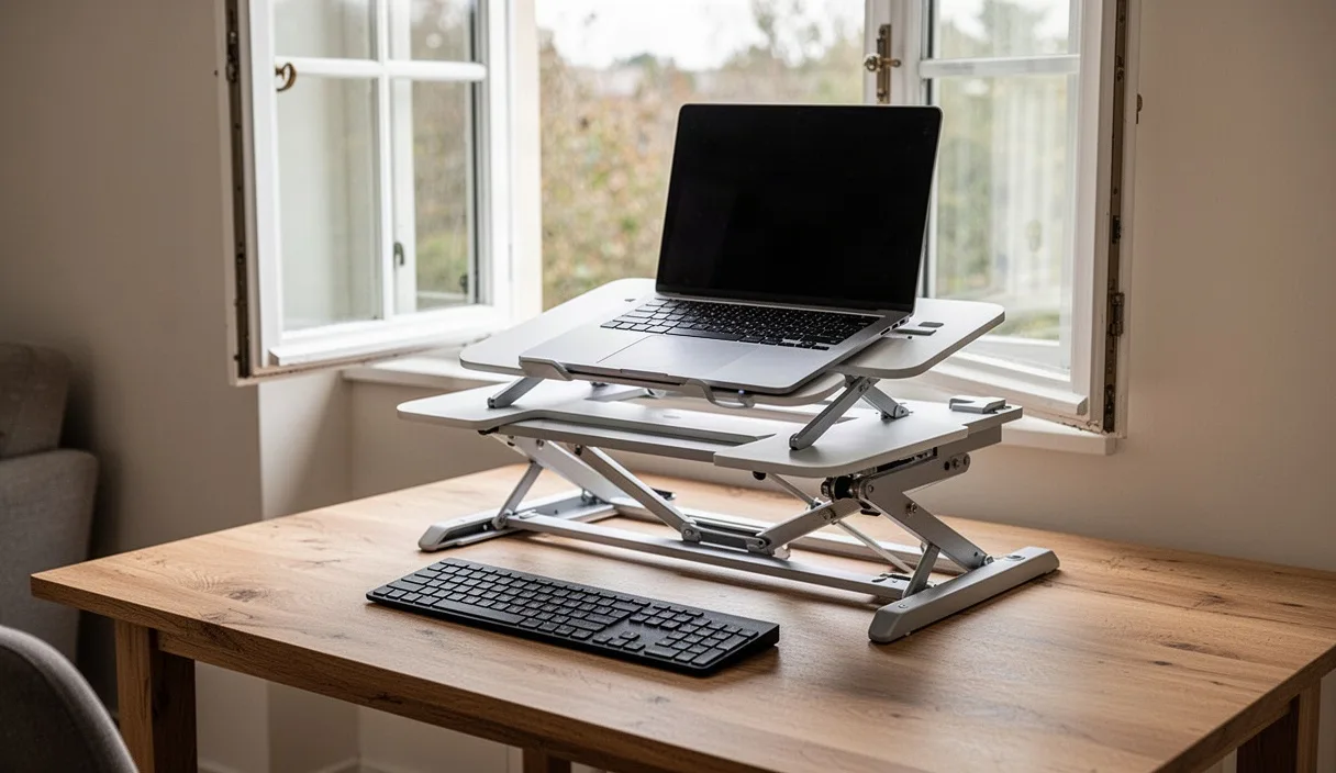 Setting Up a Neutral Spine Desk on a Budget